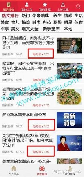 转发文章挣钱的app,哪个价格高缩略图