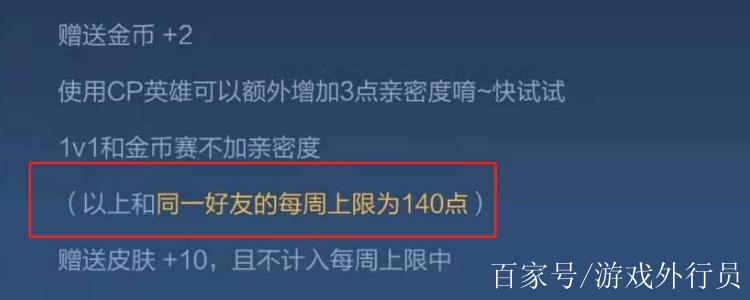亲密度周上限