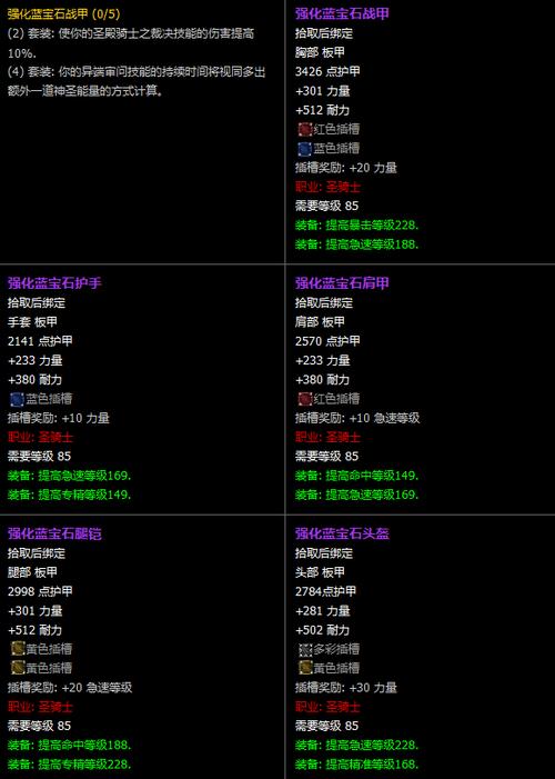 怀旧服骑士buff怎么分