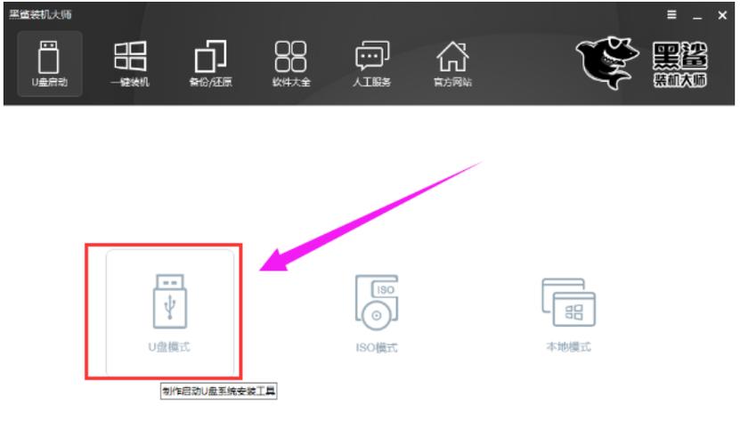 怎么用黑鲨U盘一键装系统游戏截图