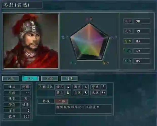 三国志11武将搭配缩略图