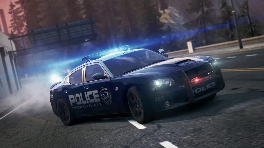 极品飞车17警车mod游戏截图