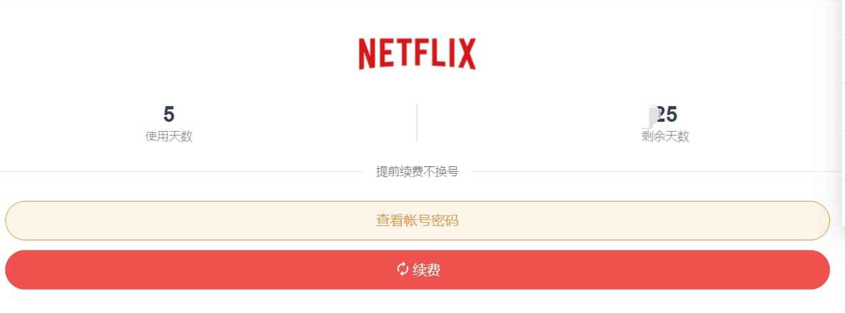 奈飞账号购买缩略图