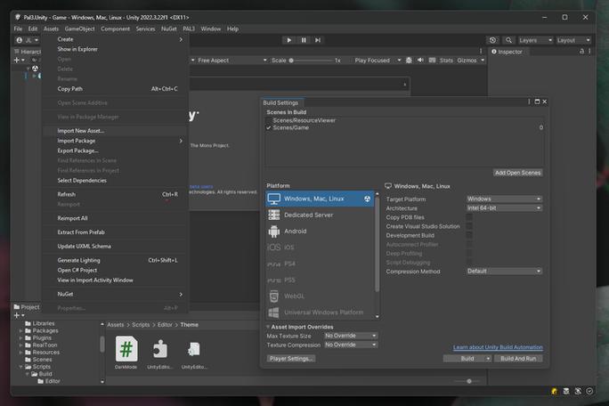 Unity 编辑器缩略图