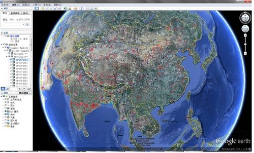 谷歌世界地图高清卫星地图下载