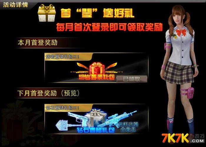 枪林弹雨游戏礼包内容缩略图