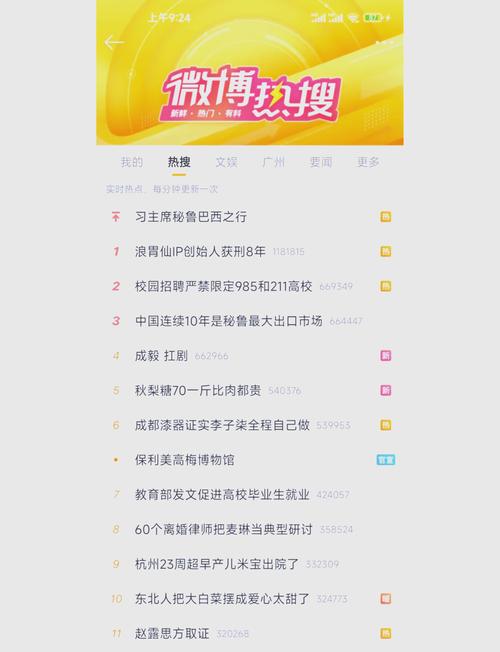 新闻热搜榜今日热点事件