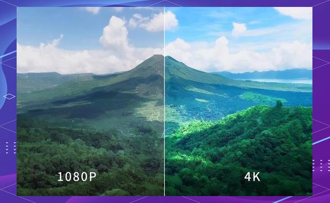 4k看1080p更清晰吗