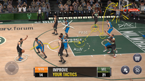 nba live2023中文版游戏亮点