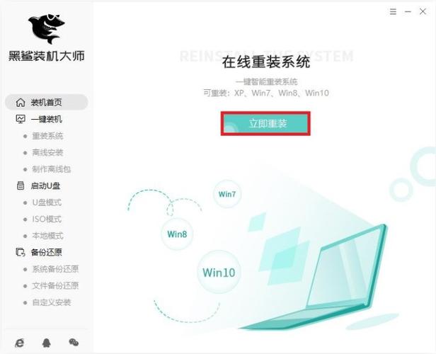 黑鲨一键重装系统游戏截图