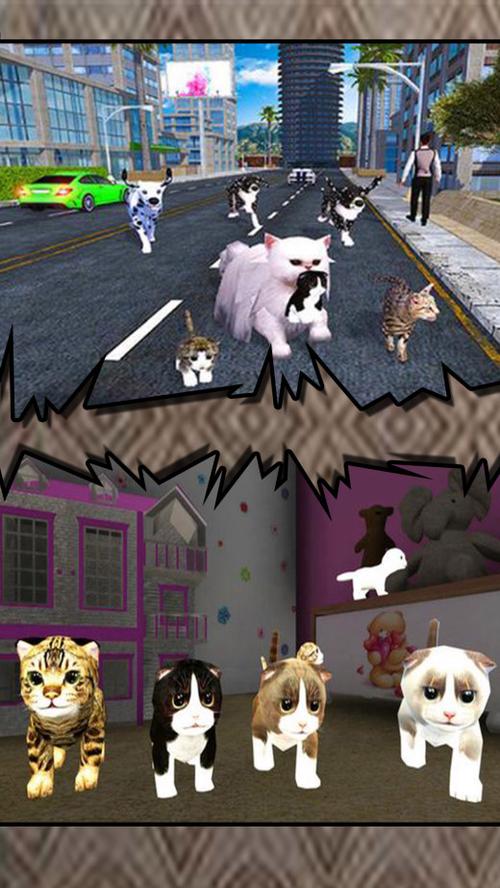 真实小猫3D模拟