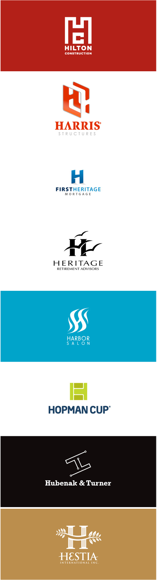 h字母创意logo设计游戏截图