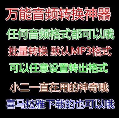 免费音频格式转换器转mp3缩略图