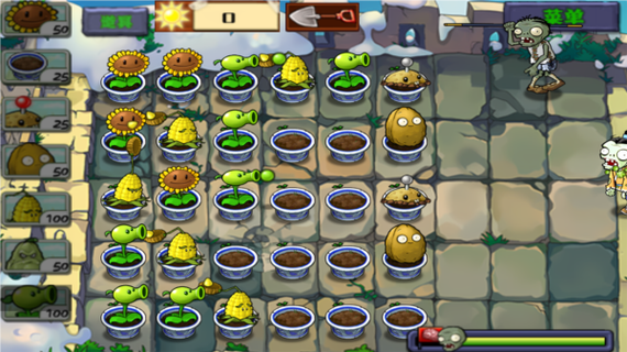 PVZ内置MOD菜单游戏截图