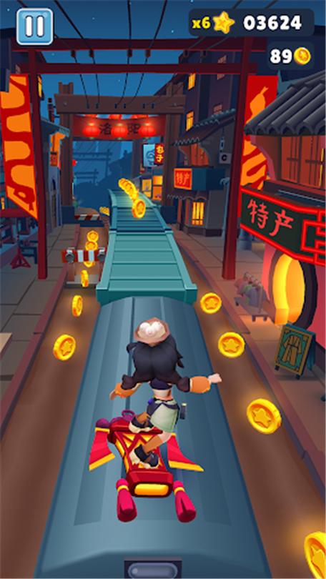 地铁跑酷洛阳新触控加菜单缩略图