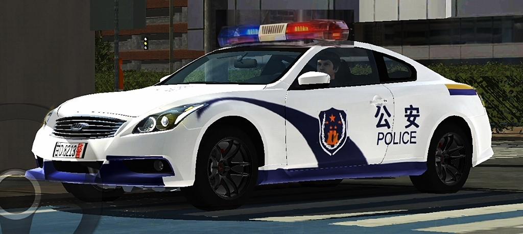 手动挡停车场警车涂装教程