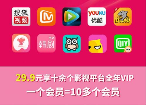 全网影视会员海报