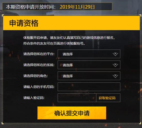 体验服和平精英抢号