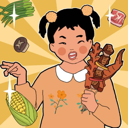 王蓝莓的烧烤摊正版下载游戏截图