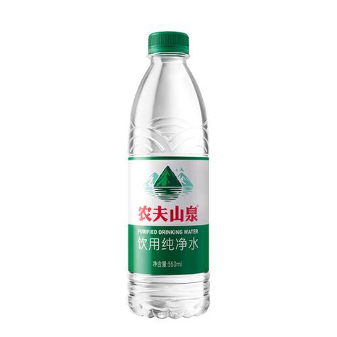 一瓶500ml矿泉水多高