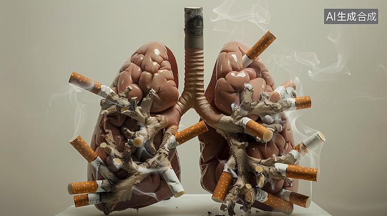 模模拟吸烟状态的肺