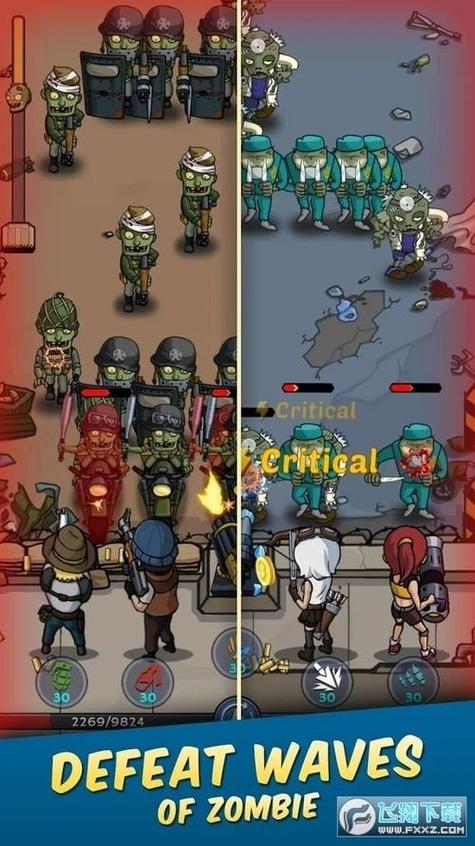僵尸战争无限金币版缩略图