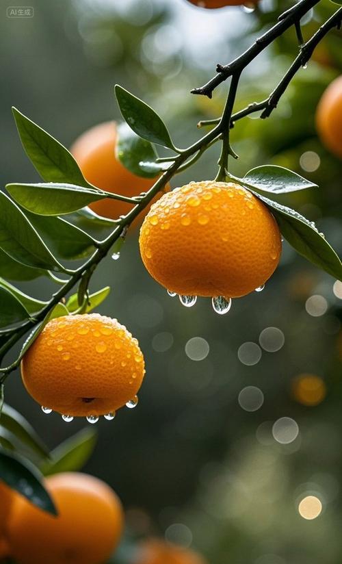 适合摘橙子发的朋友圈