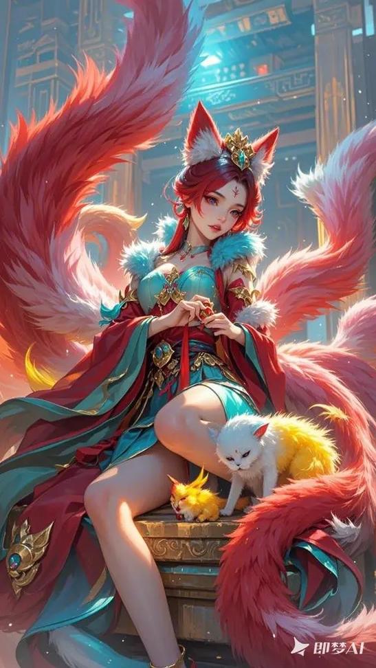 九尾天狐和九尾妖狐图片缩略图