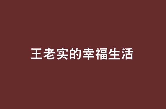 王老实的幸福生活TXT缩略图