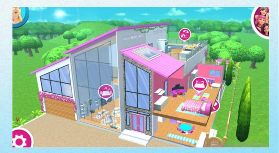 芭比之梦幻小屋游戏