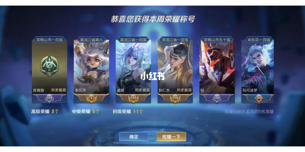王者省服各个标志图