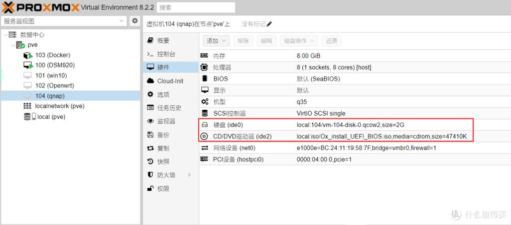 pve虚拟机设置中文缩略图