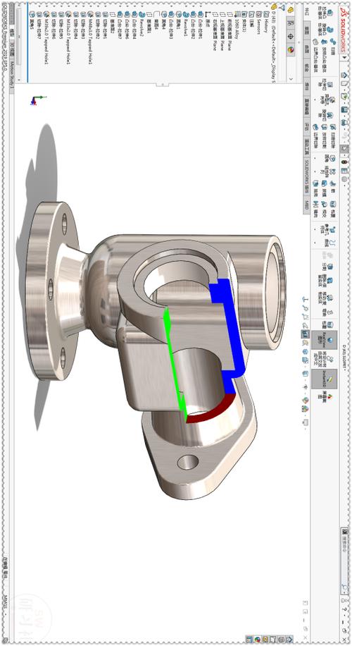 solidworks怎么只保留剖面图缩略图