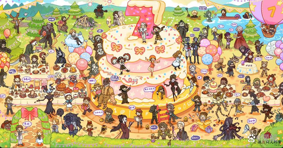 第五人格周年庆图