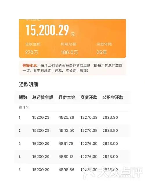月供计算器房贷