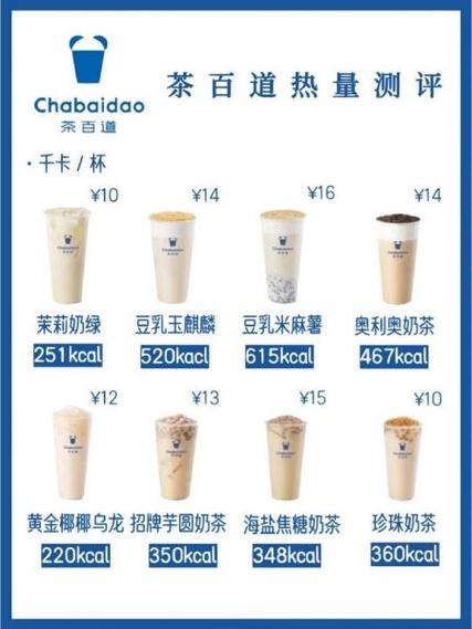 一大杯coco珍珠奶茶的热量
