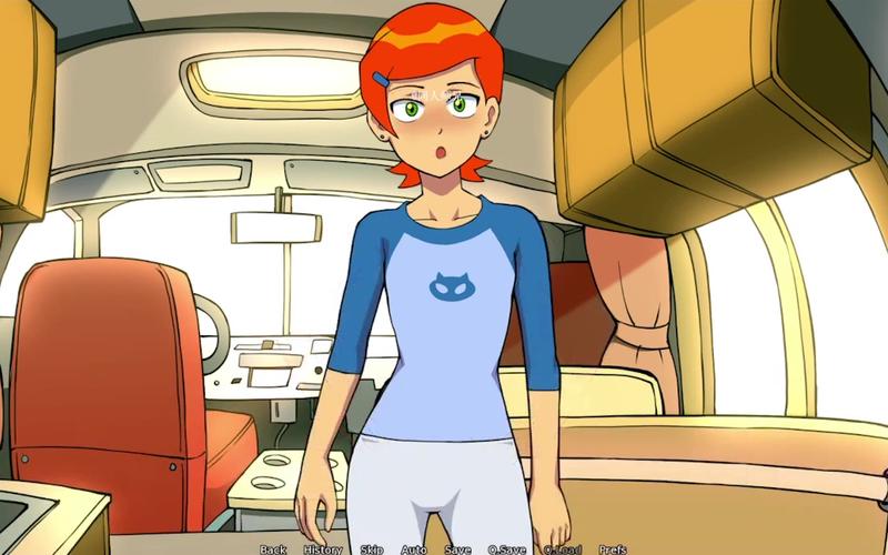 同人游戏Ben10与格温的一天游戏截图