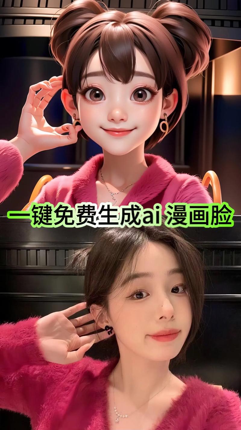 真人照片一键变漫画图脸部特效安卓游戏截图