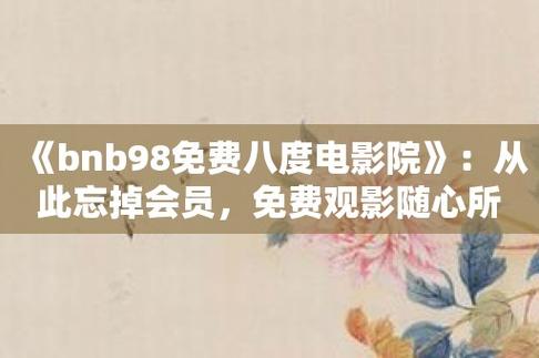 bnb98老版电影院赚钱版