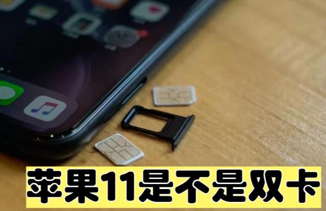 苹果11能双卡双待不缩略图
