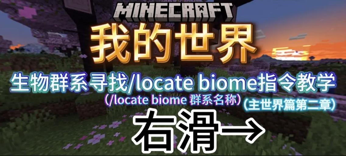 mc寻找群系指令