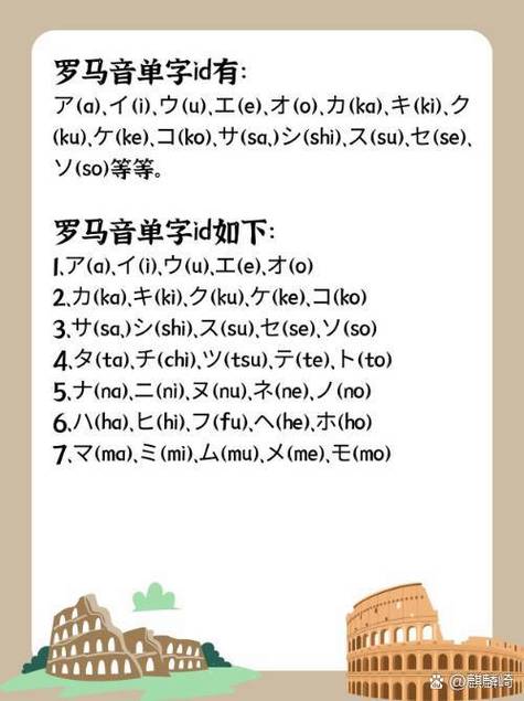 罗马音单字id可复制截图