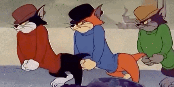 汤姆猫撅腚表情包