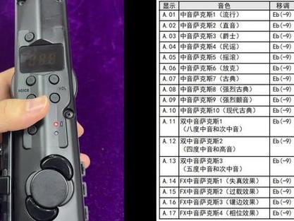 电吹管变调表图解截图