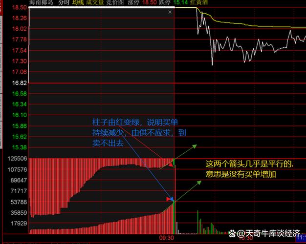 同花顺集合竞价上下红绿量柱图解截图