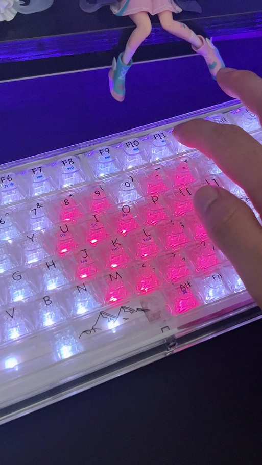 键盘改灯光按键