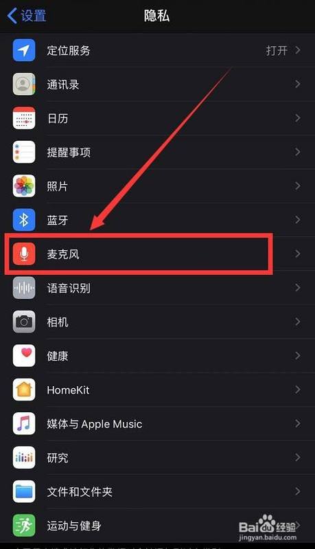 苹果手机麦克风模式关闭怎么打开