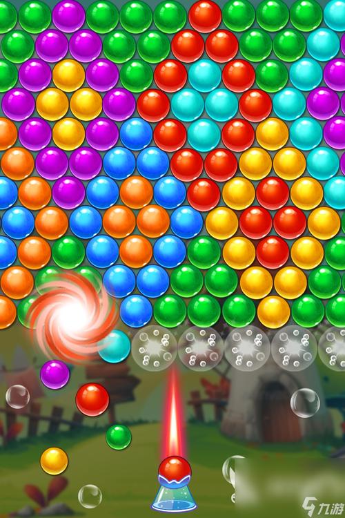 消泡泡球游戏