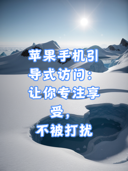 苹果13引导式访问开启不了图标