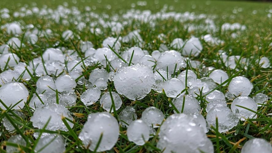 冰雹图片 天气